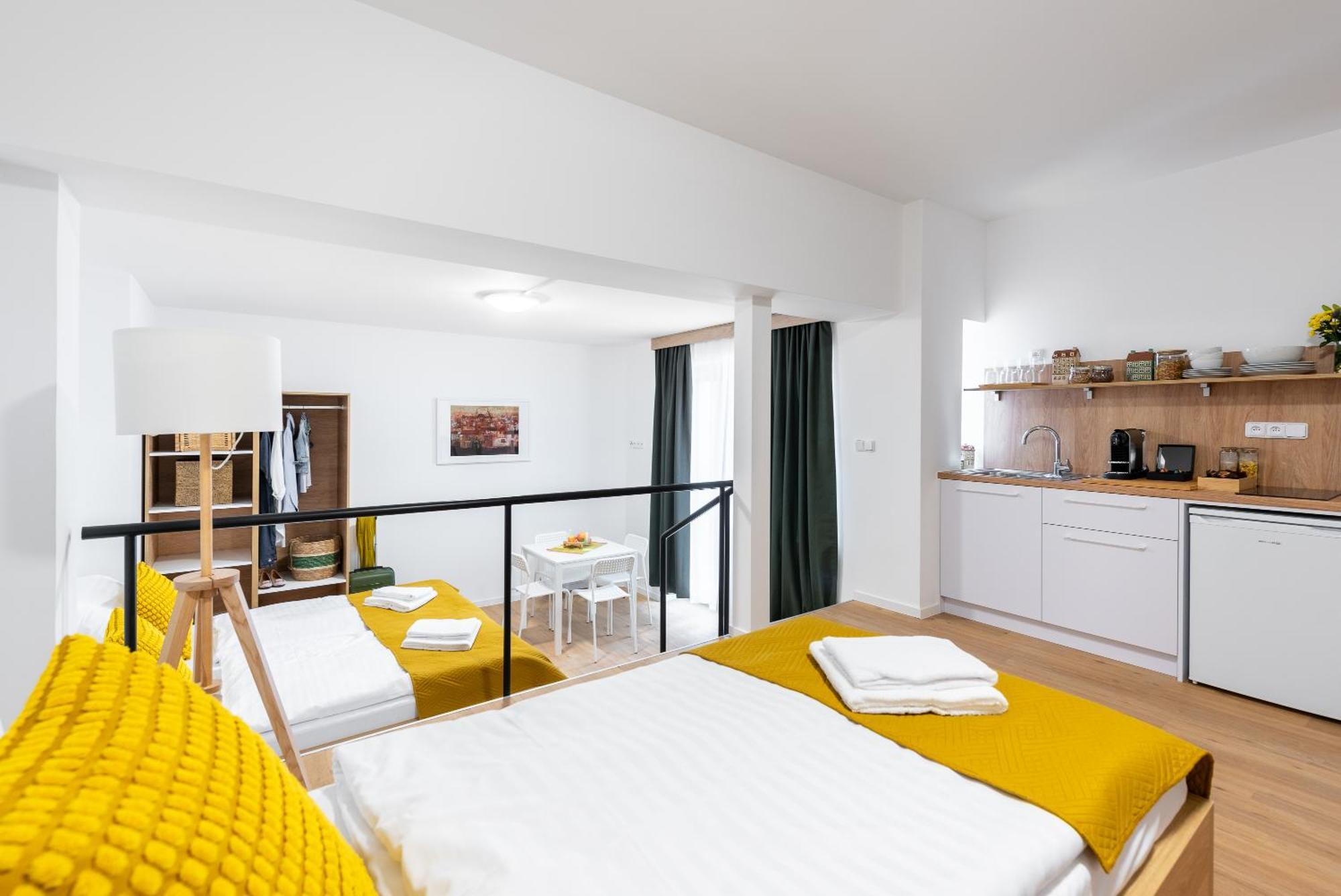Libero Apartments Прага Номер фото